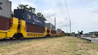 PCRC 1872 leads container train [upl. by Bega539]