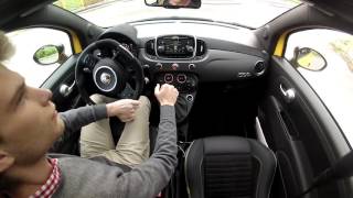 Abarth 595 Competizione 2016  Cold Start amp onboard drive [upl. by Lemmie414]