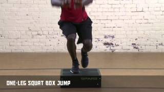 OneLeg Squat Box Jump  Quicker First Step  Nike Hockey Training [upl. by Jacobina]