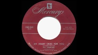 1951 HITS ARCHIVE My Heart Cries For You  Vic Damone [upl. by Oina]