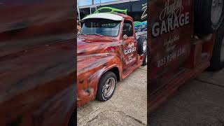 haylinggarage ford f100 truck pickup pickuptruck racing automobile [upl. by Atinal]