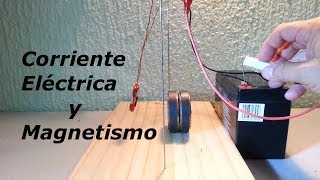 Corriente y Magnetismo  El Electroimán [upl. by Aenit]