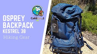 Osprey Kestrel 38L Backpack [upl. by Balac172]