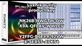 LuxonixpurityproductkeysshortKidDaDjy [upl. by Airotnahs]