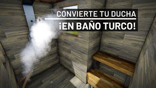 Convierte tu Ducha en Baño Turco  Caldera de vapor Eléctrica  BOHER Saunas y Turcos Colombia [upl. by Payson789]