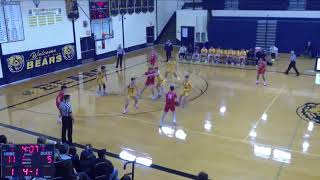 Roosevelt High School vs Huron High School Mens Varsity Basketball [upl. by Enyar]