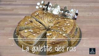 TUTO  Galette des rois crème amande noisette 👑 [upl. by Lilith]