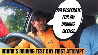 UDARAS DRIVING TEST DAY FIRST ATTEMPT [upl. by Jacquenetta]