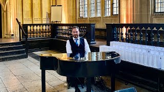 Wedding Pianist at Bodleian Library Oxford  Piano Shell Wedding Pianist Oxfordshire [upl. by Anaehr]