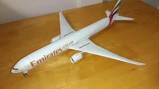 Emirates Boeing B777300ER Papercraft  Alvarez Papercraft [upl. by Ramat]