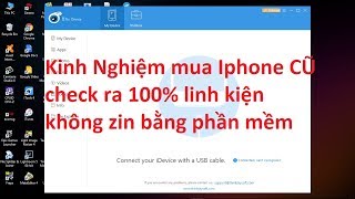 Kiểm tra iPhone iPad zin cũ bằng phần mềm itools 4 [upl. by Acire457]