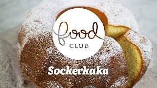 Sockerkaka  Steg för steg  FoodClub [upl. by Whitelaw]