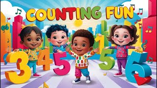 Counting 1 to 10  Number Songs  Preschool Learning videos  Counting  Numbers for Toddlers kids [upl. by Enyleuqcaj]