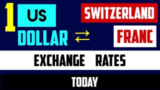 US Dollar to Swiss Franc Foreign Exchange Rates Today FOREX 14 JULY 2024 USDCHF [upl. by Margaux970]