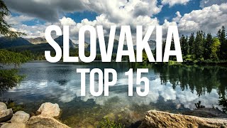 Top 15 Places To See In Slovakia  Ultimate Travel Guide [upl. by Frasco405]