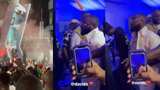 Davido Mega Entrance at his Timeless Concert Live in Lagos [upl. by Genovera826]