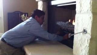 HOW START GAS FIREPLACE [upl. by Seitz397]