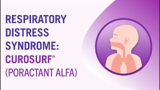 Respiratory Distress Syndrome CUROSURF® poractant alfa [upl. by Innob]