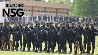 National security guard Mock Drill  AIPCC 23  Manesar [upl. by Ardien552]