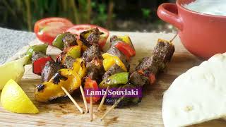 How to Make Greek Lamb Souvlaki 🇬🇷  Lamb Backstrap  Recipe  Ingredients souvlaki greekfood [upl. by Zales336]