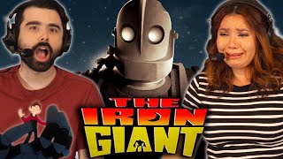 THE IRON GIANT IS A UNDERRATED MASTERPIECE The Iron Giant Movie Reaction First Time Watching [upl. by Yenots]