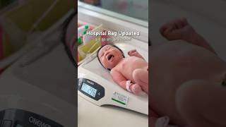 Hospital Bag Updated ✅ hospitalbag eracs caesar lahiran parents urimijireview shorts baby [upl. by Aiht]