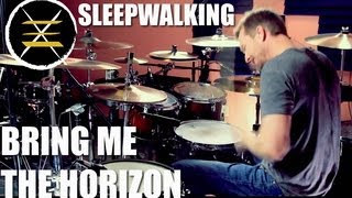 Bring Me The Horizon  Sleepwalking  Drums Only [upl. by Ahsinev]