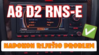 AUDI A8 D2 42 NAPOKON RIJEŠIO RADIO RNSE ✅️ [upl. by Cogn722]