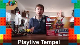 Zu Besuch bei den Ninjas  PLAYTIVE® Clippys Tempel Aufbau Teil 1  Erster Eindruck [upl. by Neerehs]