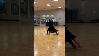 Slow Foxtrot Practice ❤️dancevideoballroomdanceballroomdancesportwaltzdanceslowfoxtrot [upl. by Cristen602]