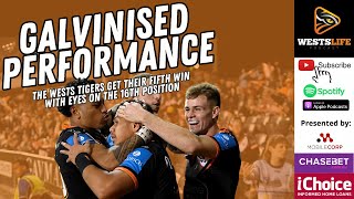 Wests Tigers win over South Sydney Rabbitohs review plus Luke Brooks rematch preview [upl. by Kentiggerma]