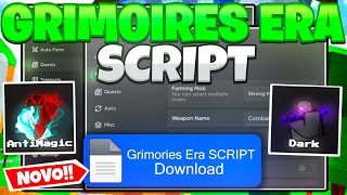 Grimoires Era 🔥 Script  Hack  AUTO FARM  INSTA SPIN  FARM BOSS MOBILE [upl. by Proudfoot90]