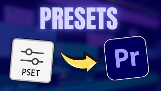 How to Import Presets in Premiere Pro 2024 [upl. by Helali]