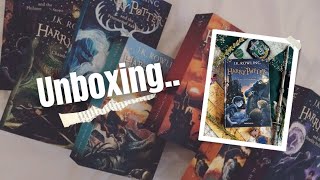 Harry Potter book set by quotJK Rowlingquot The complete collection [upl. by Fritze660]