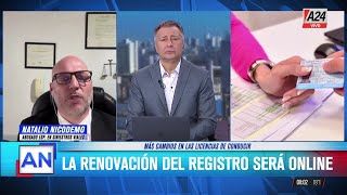 🔴 Más cambios en la licencia de conducir la renovación del registro será online [upl. by Barclay197]