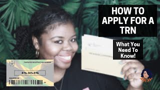 How To Apply For A TRN [upl. by Rosalynd]