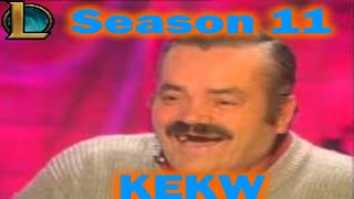 Season 11 KEKW meme [upl. by Llertnom]