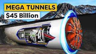 Europes 45BN Mega Tunnels through the Alps [upl. by Asira]