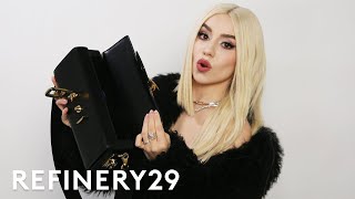 Ava Max Sings About Her Lanvin Bag  Spill It  Refinery29 [upl. by Cummings]