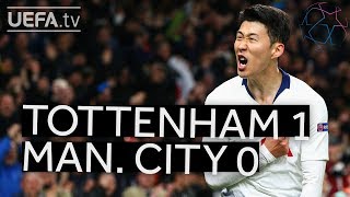 TOTTENHAM 10 MAN CITY UCL HIGHLIGHTS [upl. by Breanne]