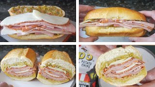 New Orleans Muffuletta  Muffaletta Sandwich Recipe  Best ColdCut Sandwich Ever 4K ASMR [upl. by Irmgard]