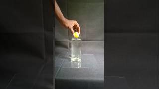 How density difference makes it float🤠Density education science physics learning shorts [upl. by Norina]