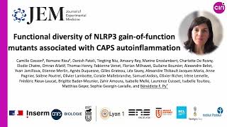 Functional diversity of NLRP3 gainoffunction mutants associated with CAPS autoinflammation [upl. by O'Conner]