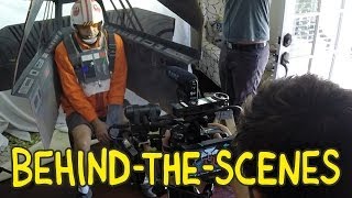 Star Wars Battle of Hoth  Homemade Behind the Scenes [upl. by Hittel]