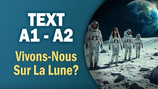 LEARN FRENCH TEXT A1 A2 [upl. by Odranoel109]