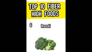 Top 10 High Fiber FoodsFiber Rich Foods [upl. by Ydde]