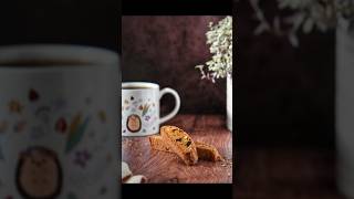 ITALIAN BISCOTTI RECIPE WITH ALMONDS AND DATES shorts recipe [upl. by Ynnavoig915]