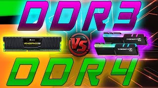 RAM DDR3 VS DDR4 GAMING TEST 2018  FRAME RATE TEST 2007 RAM VS 2014 RAM [upl. by Htebazila]