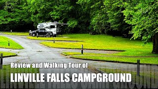 Linville Falls Campground Tour amp Review  Blue Ridge Parkway [upl. by Mayne696]