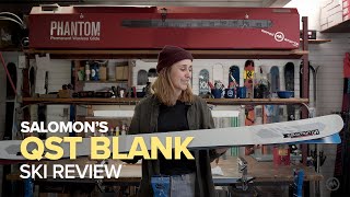 Salomons QST Blank Ski Review [upl. by Ahsilra]